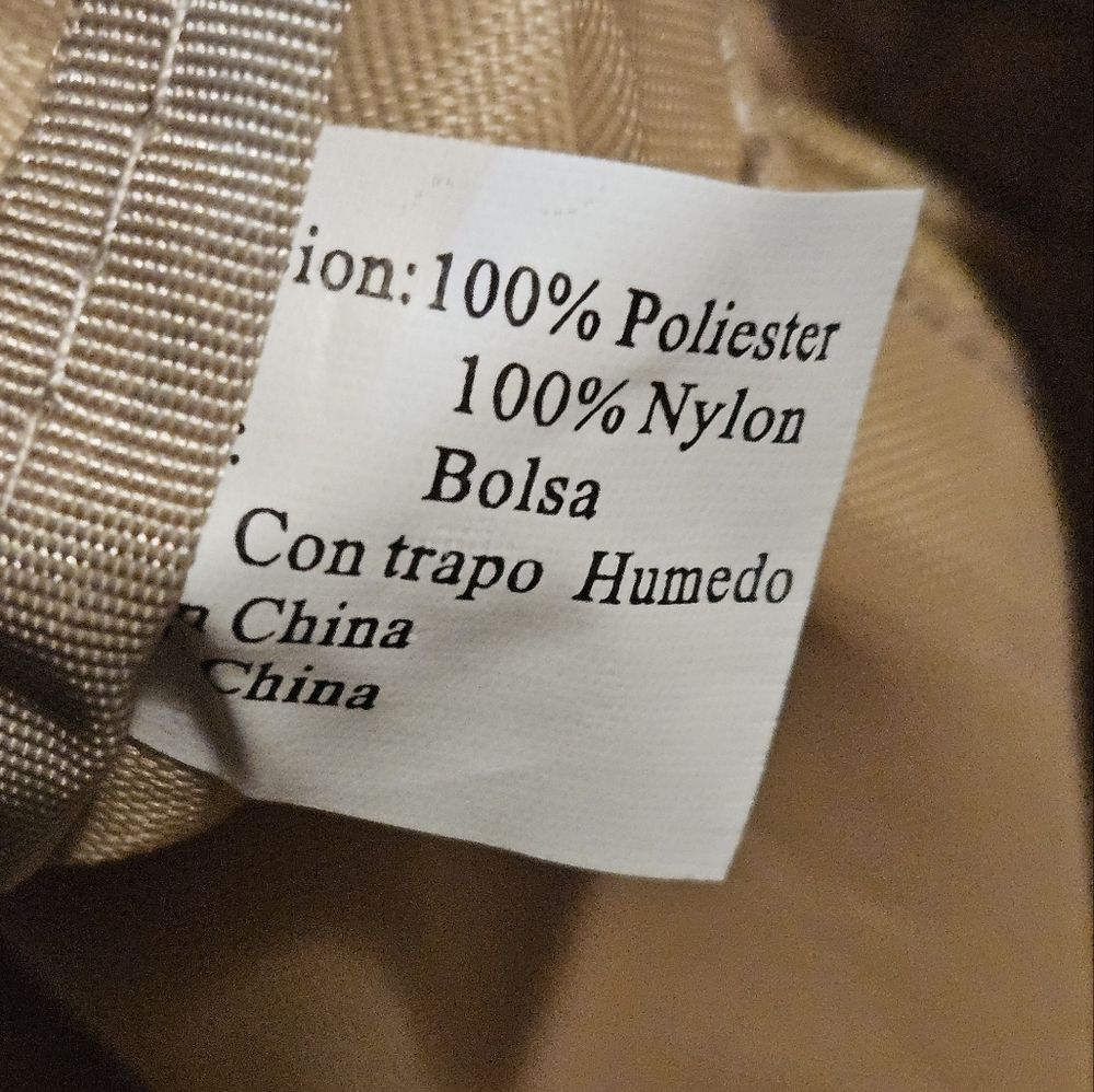 Mini Duffle Bag Tan - Picture 6 of 6